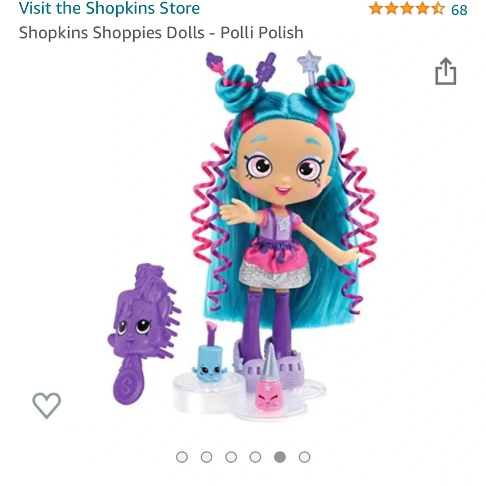 Shopkins Shoppies Doll Polli Polish